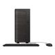 4. ASUS V500 Mini Tower V501MV-05210H052W Intel Core 5 210H 8GB DDR5-SDRAM 512GB SSD Windows 11 Home PC Black, Wood