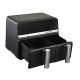 12. ELDOM FAT-FREE FRYER FR200 9 L, 2200W, TWO INDEPENDENT DRAWERS, 8 PROGRAMS, LED DISPLAY, TEMP. 80°C–200°C