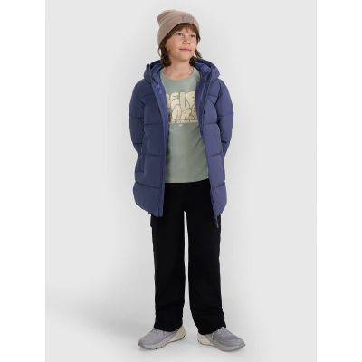 7. Boy's down jacket with synthetic filling 4F 4FJRAW25TDJAM0805-32S
