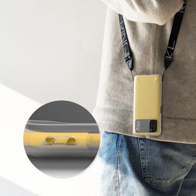 7. Ringke Onyx Durable TPU Case Cover for Xiaomi Poco M3 transparent (OXXI0003)