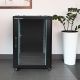 5. QOLTEC RACK CABINET 19" | 15U | 600X855X600 | TEMPERED DOOR