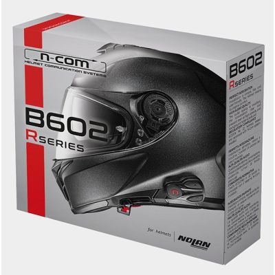 NOLAN N-COM B602 R motorcycle intercom for NOLAN helmets, set for 1 helmet