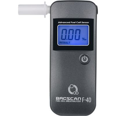 3. BACSCAN F-40 breathalyzer (electrochemical)
