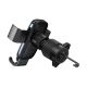 6. Baseus Metal Age 3 Car Phone Holder, Gravity, for Air Vent - Black
