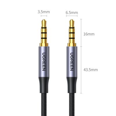 9. Ugreen AV183 20785 cable 3.5mm mini jack / 3.5mm mini jack 3m - gray