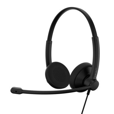 9. EPOS IMPACT 100 MS Stereo Wired On-Ear Headphones USB-C + USB-A