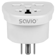 SAVIO TRAVEL ADAPTER GLOBAL SOCKET - US PLUG AP-07