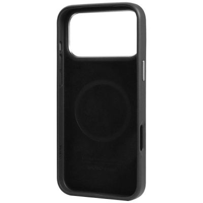 9. Audi R8 Genuine Leather MagSafe Case for iPhone 17 Pro Max - Black and Red