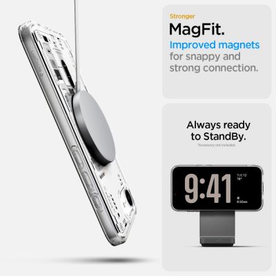 12. Spigen Ultra Hybrid MagSafe Case for iPhone 16e / 17e Neo One - Clear