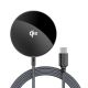 Acefast E24 Qi2 15W Magnetic Inductive Charger with 1.2m USB-C Cable - Black