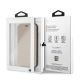 6. BMW Logo Imprint iPhone Xr Case - Beige