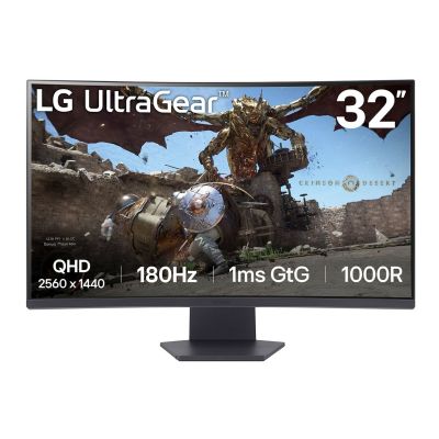 LG 32GS60QC-B computer monitor 80 cm (31.5") 2560 x 1440 px Quad HD LCD Black