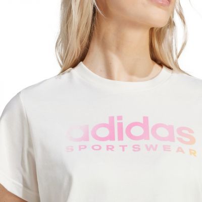 5. adidas The Soft Side Linear W T-shirt IR5890