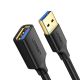Ugreen extension cable USB 3.0 (female) - USB 3.0 (male) adapter 1m (black)
