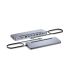 2. i-tec C31FLAT2PDPRO100W wired USB 3.2 Gen 1 (3.1 Gen 1) Type-C docking station, Silver