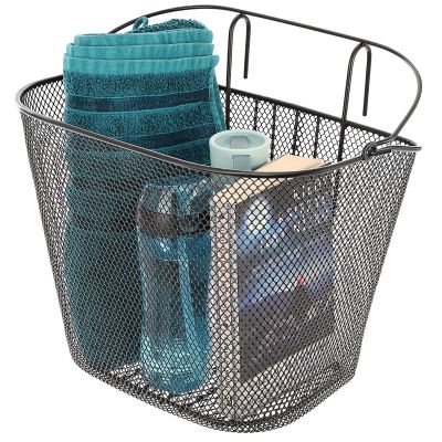 10. ENERO FRONT METAL BICYCLE BASKET FOR TOWING