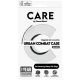 4. CARE by PanzerGlass Flagship Urban Combat Black QI Case for Samsung Galaxy S25 Edge - Transparent