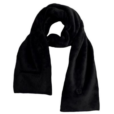 9. Glovii GA1B Heated Scarf as Body Protection for Winter Sports, Skiing, Snowboarding / Board Riding, Unisex, Polyester, Black