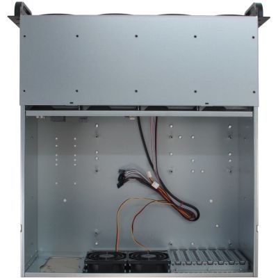 9. Inter-Tech 4U-4408 Rack Black, Silver