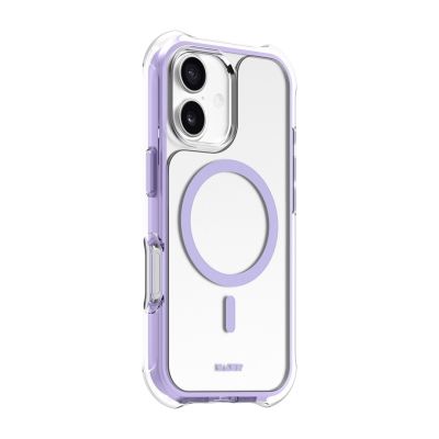 2. LAUT AERO PROTECT mobile phone case 17.5 cm (6.9") Purple, Transparent