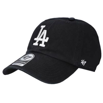 4. 47 Brand MLB Los Angeles Dodgers 47 Clean Up Cap B-RGW12GWS-BKJ