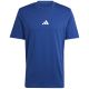 8. Men's adidas Essentials Small Logo Single Jersey T-shirt blue JF1093