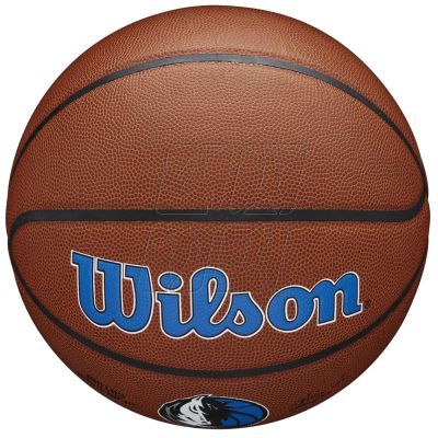 6. Wilson Team Alliance Dallas Mavericks Ball WTB3100XBDAL