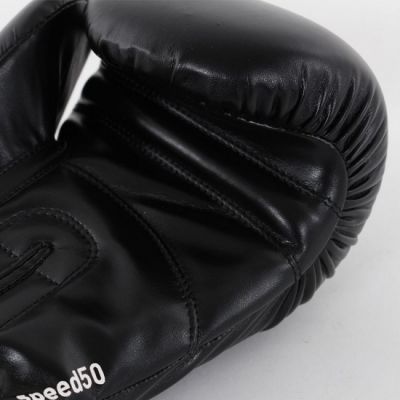 7. adidas Speed 50 Boxing Gloves Black
