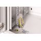 3. Digitus Unique 19" 16U wall-mounted network cabinet 600x450, glass door, gray, undivided, assembled, 100kg