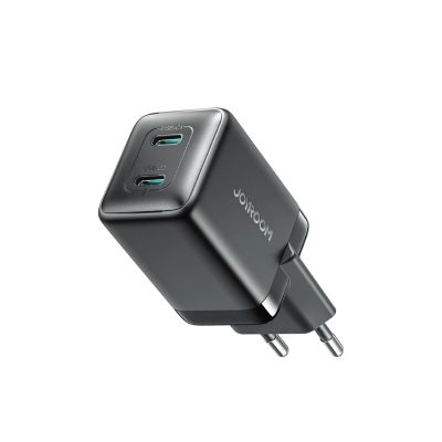 Joyroom JR-TCG17 45W 2 x USB-C wall charger (EU plug) - black
