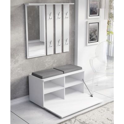4. OPAL WARDROBE WHITE SET