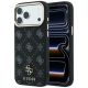 Guess Peony 4G Small Logo MagSafe Case for iPhone 17 Pro / 18 Pro - Black