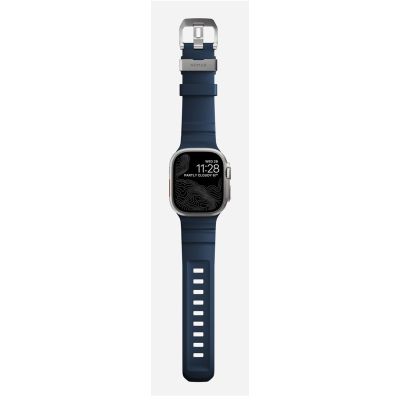 6. Nomad Rocky Point Band Natural Leather, Titanium
