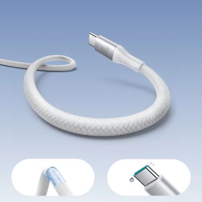 7. Joyroom S-A28 Flash Series 60W USB-C - USB-C Cable 1m - White