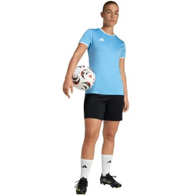 7. adidas Entrada 26 Jersey Women’s T-Shirt Light Blue JZ2498