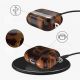 4. Tech-Protect Lamano case for AirPods 4 - brown and black