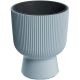 22. MILLY FLOWER POT ON LEG DIAMETER 30 CM LIGHT GRAY