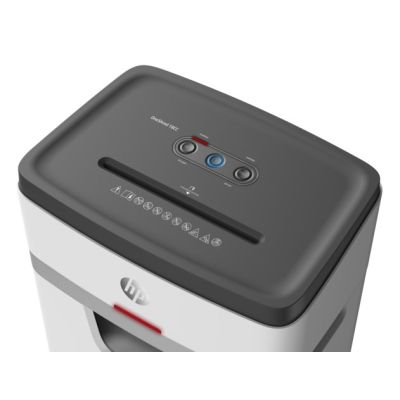 8. HP ONESHRED 18CC Shredder, P-4 shreds, 18 sheets, 25l, light gray, HPN280518CCON-14.