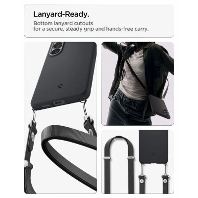 13. Spigen Nano Pop Mag MagSafe Case for Samsung Galaxy S26 - Black