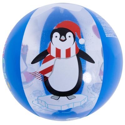 2. INFLATABLE BEACH BALL 50CM PENGUIN MAGIC INK 53060