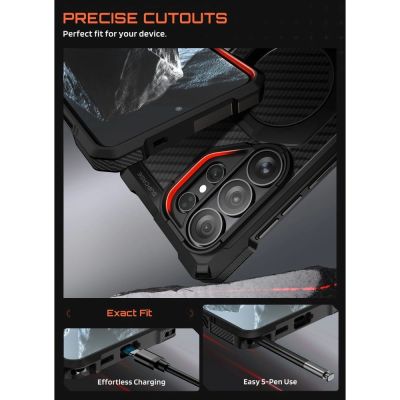 7. Supcase UB Grip Mag MagSafe Case for Samsung Galaxy S26 Ultra - Black