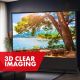 16. MACLEAN PORTABLE PROJECTION SCREEN, COMPACT, FLOOR, 80", 16:10 MC-212