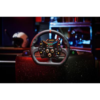 5. Asetek SimSports GT - Steering Wheel Rim - Closed D, Black