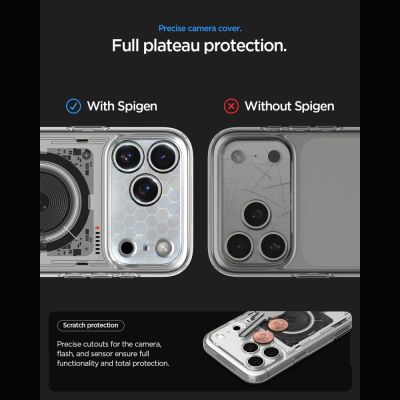 8. Spigen Ultra Hybrid MagSafe case for iPhone 18 Pro / 17 Pro - neo one