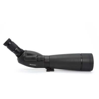 5. Celestron TrailSeeker 80-45 Degree 60x BaK-4 Black Riflescope