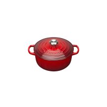 Le Creuset Signature Apvalus Pot 20 cm Red