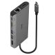 6. Lindy 43323 Docking Station Wired USB 3.2 Gen 1 (3.1 Gen 1) Type-C Black, Gray