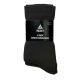 SELECT black short soccer training socks 3-pack