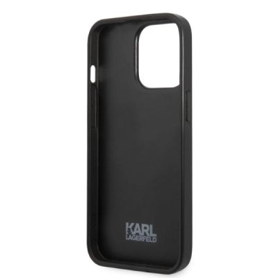 7. Karl Lagerfeld KLHCP13LPMNIKBL iPhone 13 Pro / 13 6.1" hardcase blue/blue Monogram Ikonik Patch