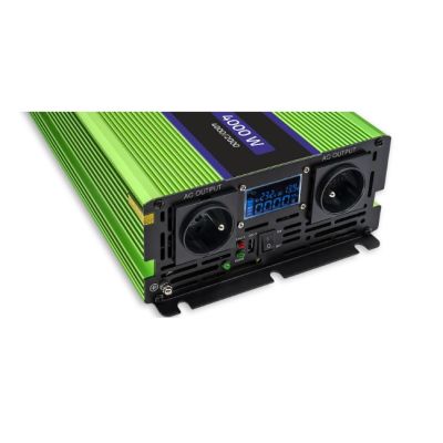 6. QOLTEC MONOLITH VOLTAGE CONVERTER | BATTERY CHARGING | UPS | 2000W | 4000W | 12V TO 230V | PURE SINE | LCD